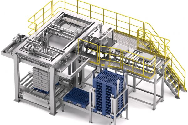“碼”上高效，安全可靠：宏工科技全自動高位碼垛機(jī)